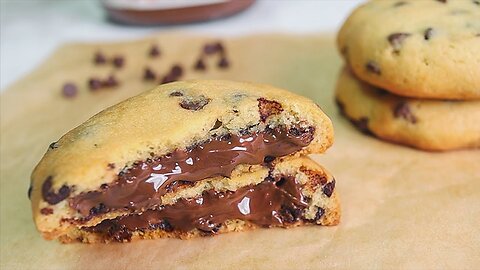 Perfect CHOCOLATE CHIP COOKIES Recipe: Crunchy Outside, Soft & Chewy Inside