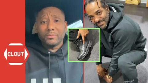 Maino Clowns Jim Jones For Wearing Nike Boots To The Gym!