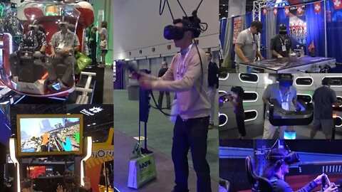 Many Of The VR Games & Attractions At IAAPA Expo 2019