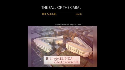 THE SEQUEL TO THE FALL OF THE CABAL - PART 8, THE GATES FOUNDATION – VACCINATION SCANDALS