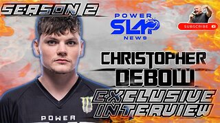 Pre Fight Interview: Chris "Full Metal" Debow in Vegas Powerslap2 | PowerSlapNetwork.com