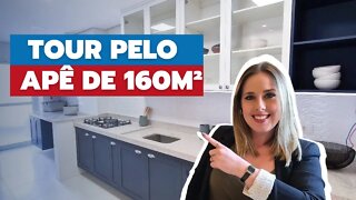 TOUR PELO APARTAMENTO DE 160M² totalmente DECORADO (Dicas e inspirações para o seu apartamento 💙)