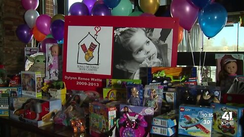 Watterson family honors late daughter's 13th birthday by giving back to Ronald McDonald House