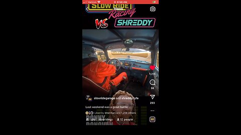 Slowride racing vs Shreddy ( slowride for the win )