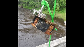 magnet fishing trip