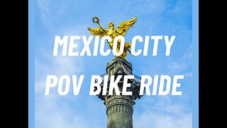 FIRST VIDEO!!! Mexico City POV ULTRA HD - Bike rides