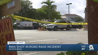 Man shot in Boynton Beach road rage incident