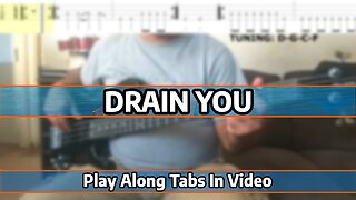 Nirvana - Drain You - Bass Cover & Tabs