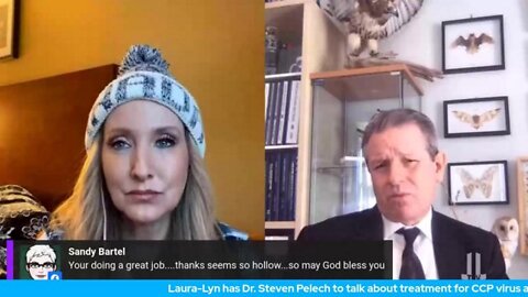 Laura-Lyn has Dr. Steven Pelech to talk about treatment for CCP virus and the convoy