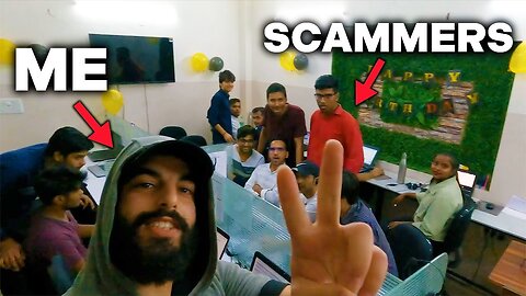 Did This Foreigner Raid on Notorious Indian Scam Call Center!!! Unveiling the Shocking Truth