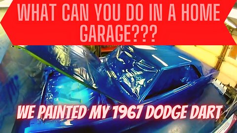 What can You do in a Home Garage? We painted a car