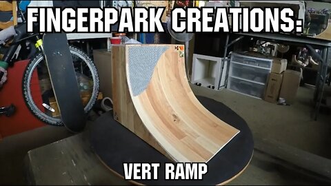 FingerPark Creations - Vert Ramp (Fingerboarding)