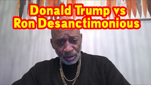 Donald Trump vs '' Ron Desanctimonious