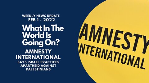 Amnesty International's Anti-Semitism