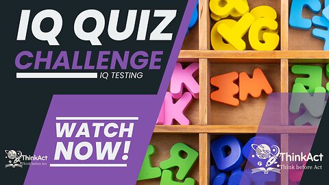 IQ Testing Quiz