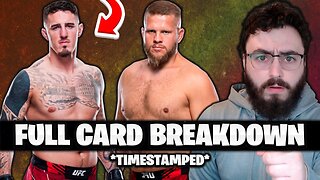 Full Card Predictions - UFC London: Aspinall vs Tybura | Breakdowns & Best Betting Tips