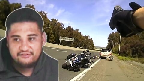 Body Cam: Motorcycle Officer Involved in Fatal Shooting of Stolen SUV Suspect. Fremont PD 03-24-2021