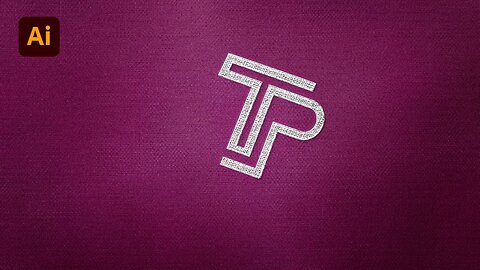 TP Logo Design in illustrator | How To Create a Professional Logo | Adobe illustrator Tutorial