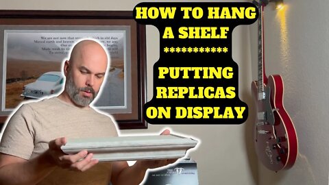 How To Hang A Shelf | Displaying Indiana Jones Props
