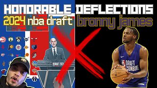 Where did Bronnny James get drafted ! 2024 NBA Draft
