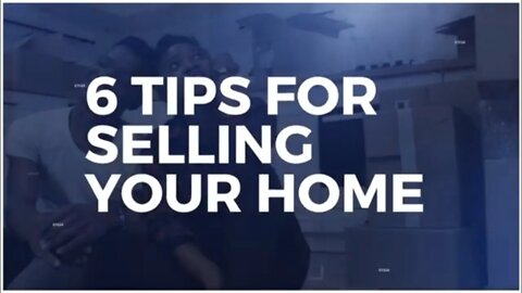 6 Tips for selling your home Presented by Richard Stewart Kalamazoo MI Real Estate Broker/Realtor