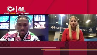 Chiefs WR Mecole Hardman one-on-one with KSHB 41 Sports