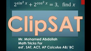 Nice Trigonometric Equation