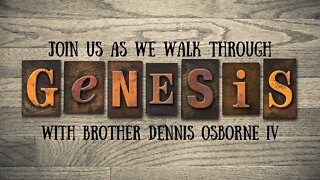 Walking Through Genesis (10/25/20)