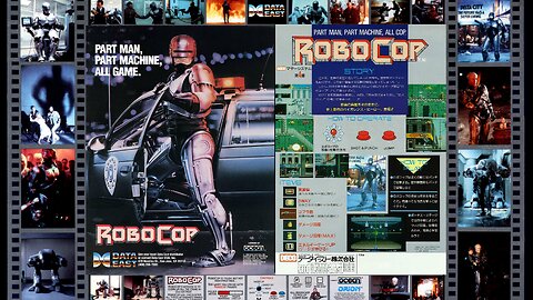 Robocop (Arcade) Stage 4 - Narcotics Factory is Discovered.