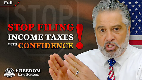 How to DROP OUT of paying federal income taxes, legally, safely and with confidence. (Full)