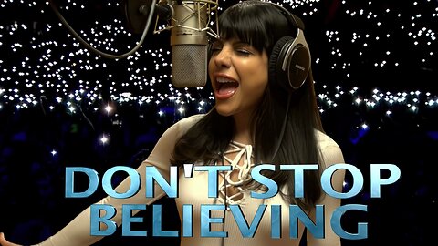 Journey - Don't Stop Believing - ft. Sara Loera - Ken Tamplin Vocal Academy 4K