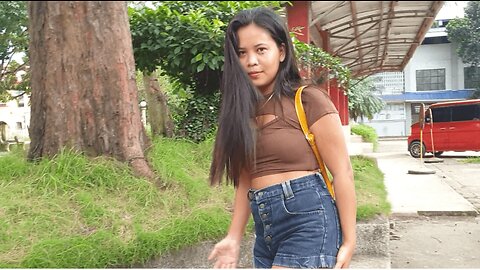 Pretty Filipina Girl Does Video-Photo Shoot Philippines