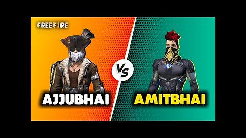 Ajjubhai94 vs Amitbhai (Desi Gamer) Best Clash Battle Who will Win - Garena Free Fire