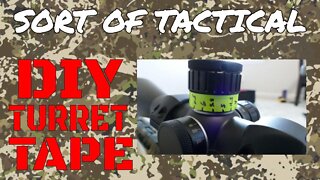 DIY Custom Turret Tape