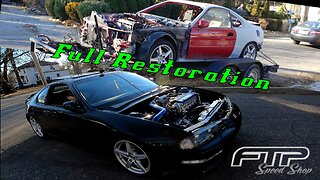 Completely Restoring A 1992 Honda Prelude In 32 Minutes