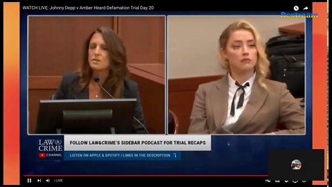 Johnny Depp v Amber Heard Defamation Trial Day 20