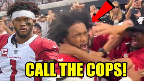 Police investigating Raiders fan who SLAPPED Kyler Murray in the face after Cardinals comeback win!