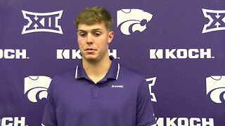 Kansas State Football | Will Howard Postgame Interview | K-State 31, Southern Illinois 23