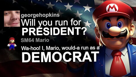 Mario Runs for President... (AI Conversations)