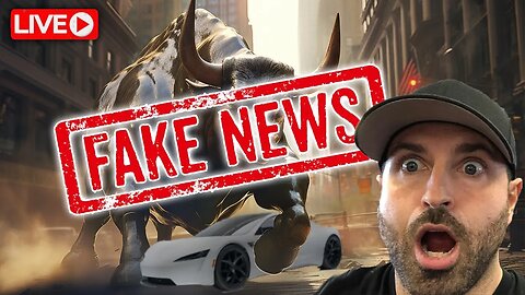 FAKE NEWS In The Stock Market Today, TSLA Earnings Warning & How To Make Money Trading This Week!
