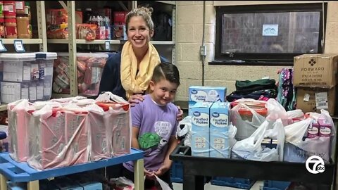 Dundee boy helps fight hunger, makes sure classmates don't go hungry over holidays