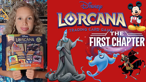 Disney Lorcana The First Chapter Gift Set Box Opening!