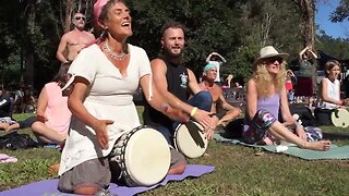 Damian Campbell | Handpan & Percussion | Pranafest 2022 | Sunshine Coast