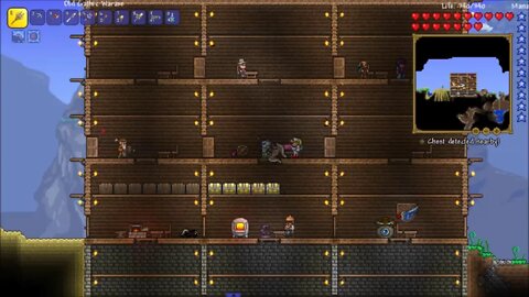 Modded Terraria: The Jungle is Bugged..... So I cheated.