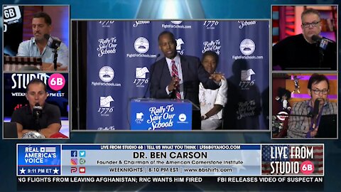 Dr. Ben Carson gives a Black History lesson from the streets of Washington, DC