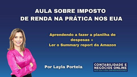 CONTABILIDADE PARA ECOMMERCES NOS EUA - ETENTENDO O SUMMARY REPORT AMAZON