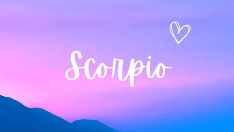 SCORPIO, you are entering a new reality and a mysterious man wants to be part of it