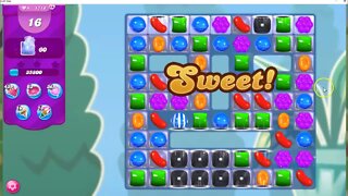 Candy Crush Level 1719 Talkthrough, 19 Moves 0 Boosters