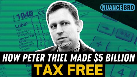 How Palantir Co-Founder Peter Thiel Turned $1700 Into $5 Billion Tax Free