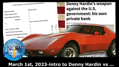 March 1st, 2023- intro to Denny Hardin... who is he and why is his case important